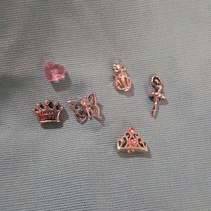 Princess / little girl set of Origami Owl charms